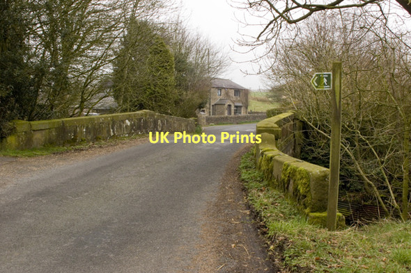Photo 6"x4" Loud Higher Bridge Hesketh Lane c2011