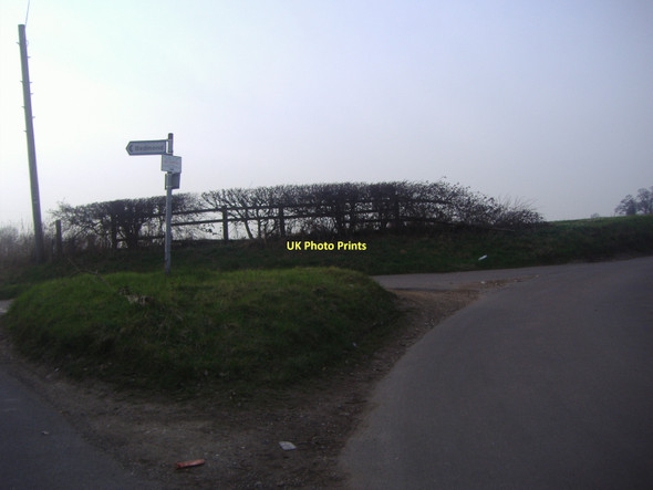 Photo 6"x4" Junction of Chiswellgreen Lane and Blunts Lane Potters Crouch c2011