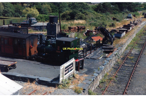 Photo 6"x4" End of the Line, Wharf Station, Talyllyn Railway Tywyn\/SH5800 c1984