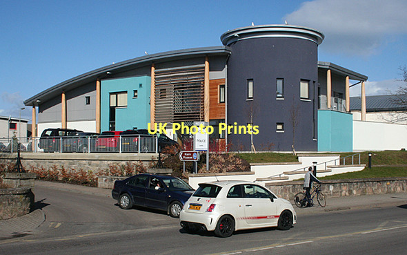 Photo 6"x4" Nairn Police Station Nairn c2011