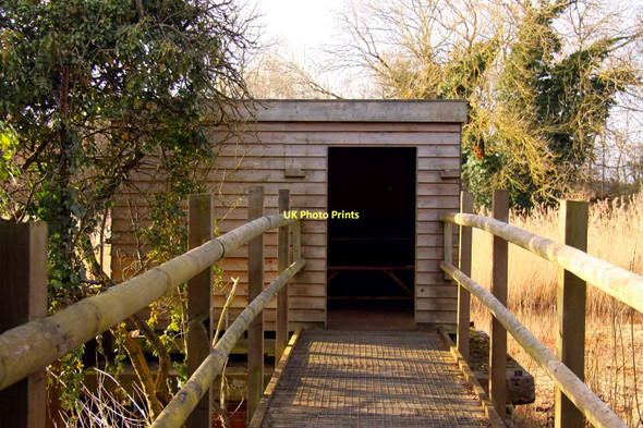 Photo 6"x4" The hide in Lashford Lane Fen Bessels Leigh c2011