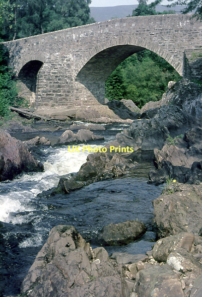 Photo 6"x4" The Bridge of Balgie, Perth and Kinross Bridge of Balgie c1975