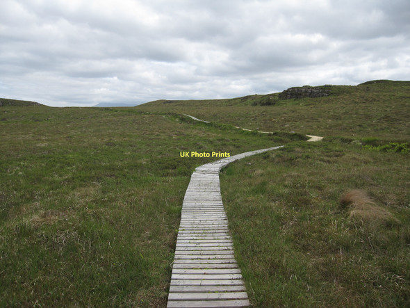 Photo 6"x4" Boardwalk on Handa Scourie c2010