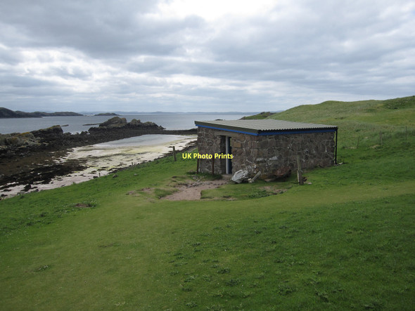 Photo 6"x4" Handa Island visitor centre Tarbet\/NC1649 c2010