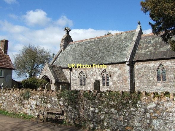 Photo 6"x4" St Mary the Virgin church, Huxham Huxham c2011