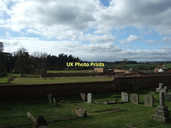 Photo 6"x4" Looking west from Poltimore churchyard Poltimore c2011