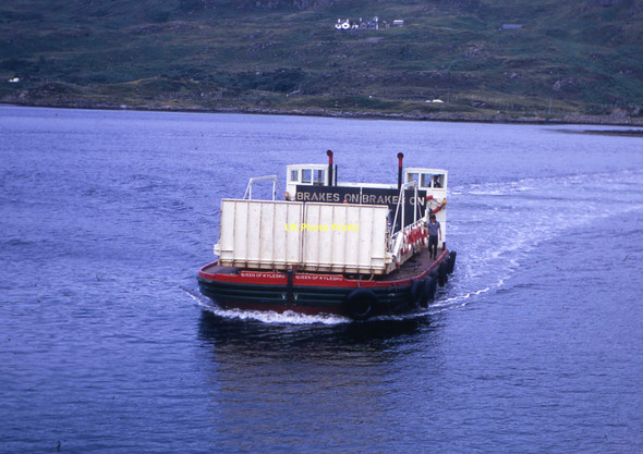 Photo 6"x4" Kylesku Ferry Kylesku c1969