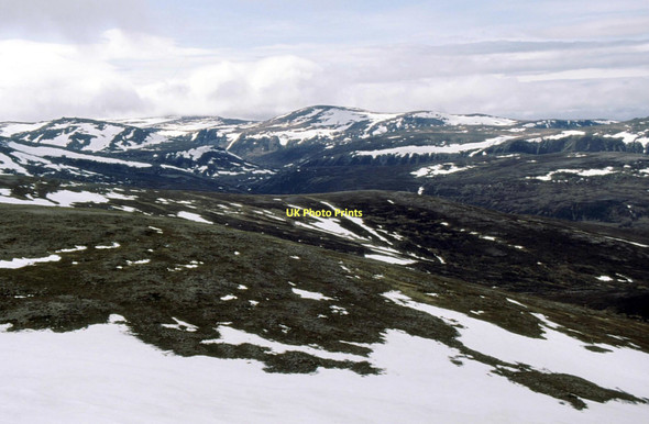 Photo 6"x4" View north from summit of Stob an t-Sluichd Stob an t-Sluichd c1990