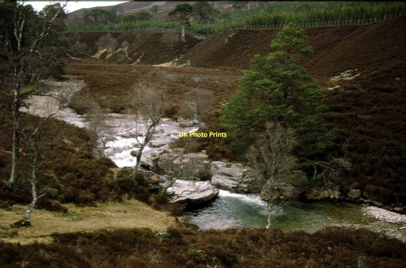 Photo 6"x4" Allt an Dubh-ghlinne Meall an Lundain c1990