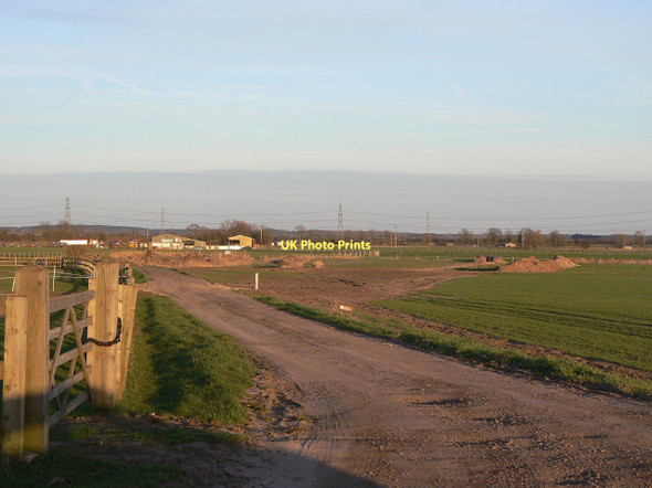 Photo 6"x4" Farm access road East Lound c2011