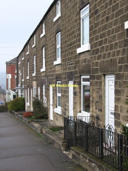 Photo 6"x4" Belper - terrace on The Butts Belper c2011
