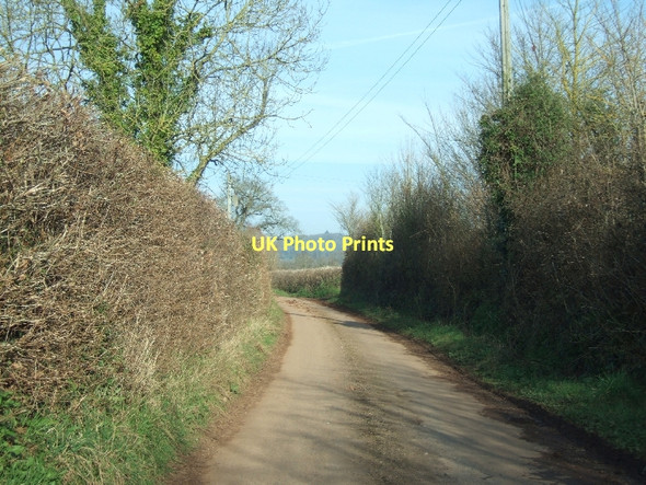 Photo 6"x4" The road to Heazille Nether Exe c2011