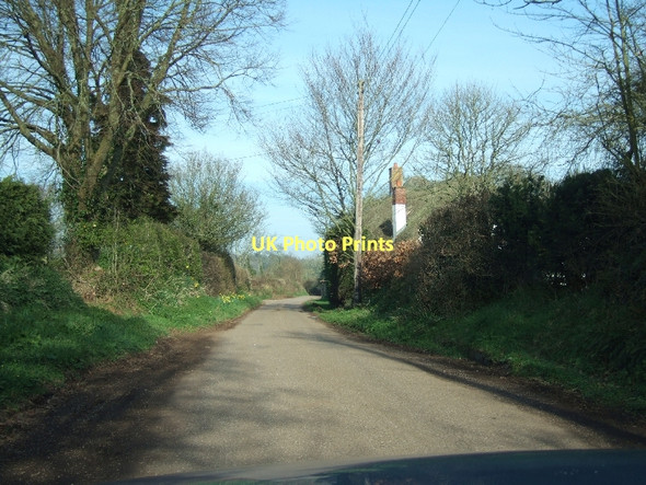 Photo 6"x4" View along Babylon Lane near Poundsland Cross Ellerhayes c2011