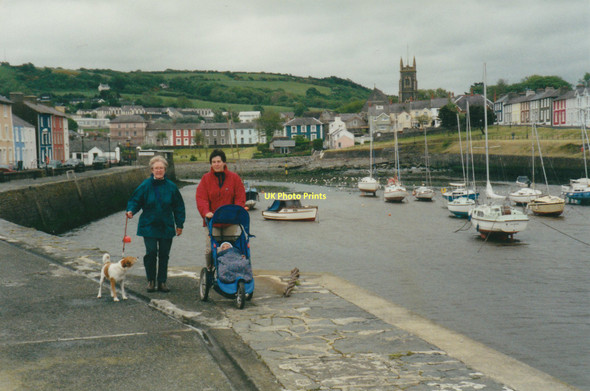 Photo 6"x4" Aberaeron Harbour in 2000 Aberaeron c2000
