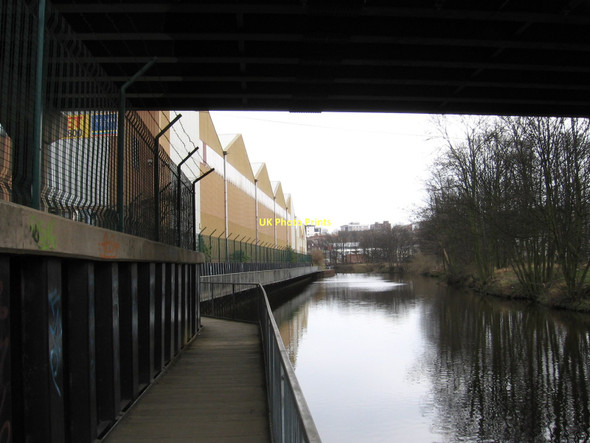 Photo 6"x4" Rotherham - walkway under Centenary Way Rotherham c2007