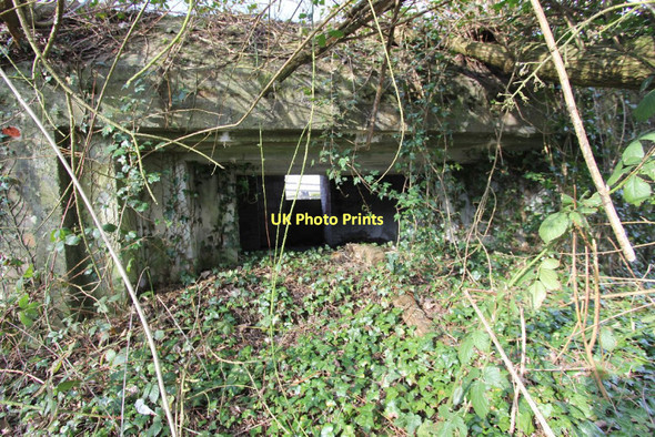 Photo 6"x4" In the embrasure Ufton Green c2011