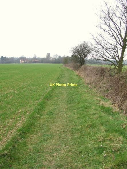 Photo 6"x4" To The Church Cockfield\/TL9054 c2011