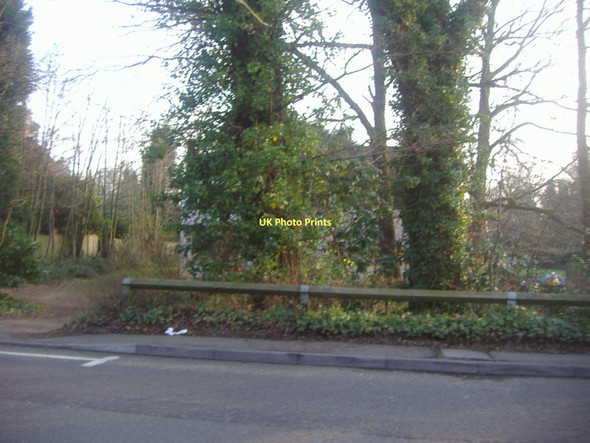 Photo 6"x4" Christchurch Road, Virginia Water Trumps Green c2011