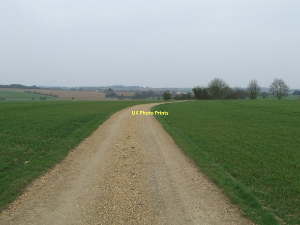 Photo 6"x4" Track To New Barn Farm Smithwood Green c2011