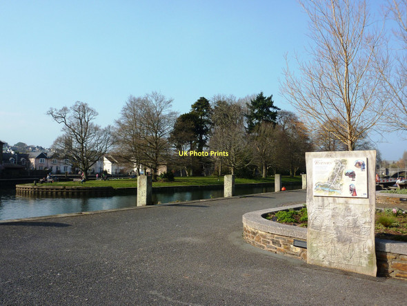 Photo 6"x4" Information sign, Steamer Quay, Totnes Totnes c2011