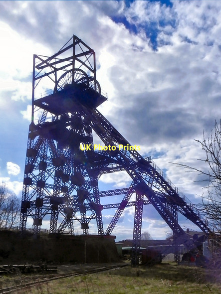 Photo 6"x4" Astley Green Colliery Museum - Winding Headgear Tyldesley c2011