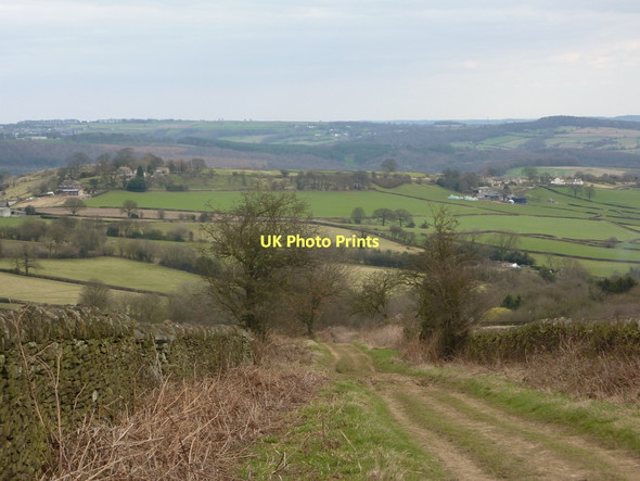 Photo 6"x4" Oxton Rake Road, a wider view Oxton Rakes c2011