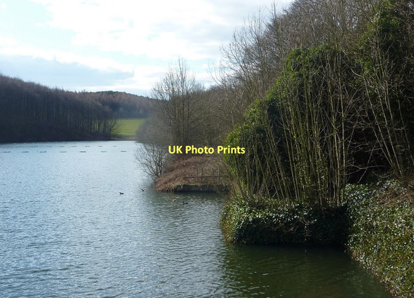Photo 6"x4" Linacre Lower Reservoir Old Brampton c2011