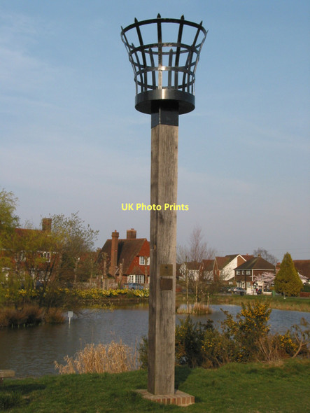 Photo 6"x4" Matfield Millennium Beacon Matfield c2003