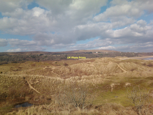 Photo 6"x4" View of Oxwich Burrows from the sand dunes Norton\/SS4986 c2011