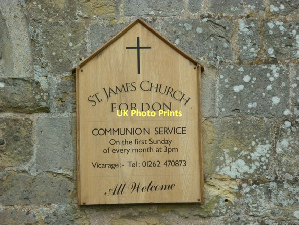 Photo 6"x4" St James Church, Fordon Fordon c2011 P1