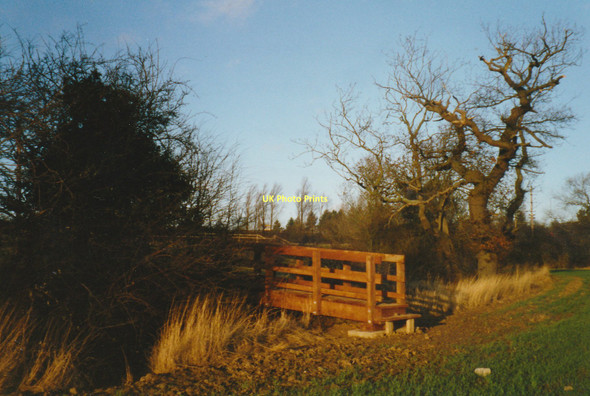 Photo 6"x4" Footbridge over unnamed stream near Coatham Mundeville Coatham Mundeville c1999