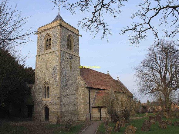 Photo 6"x4" St Michael's Church, Bishop's Itchington Gross Green c2011