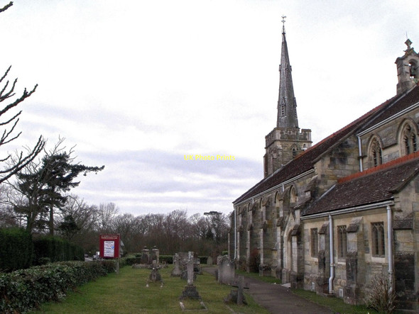 Photo 6"x4" St. Mark's, Hadlow Down, East Sussex (2) Hadlow Down c2011