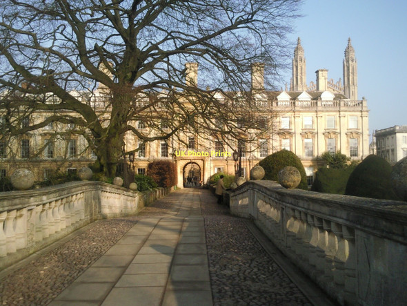 Photo 6"x4" Clare College from Clare Bridge Cambridge\/TL4658 c2011
