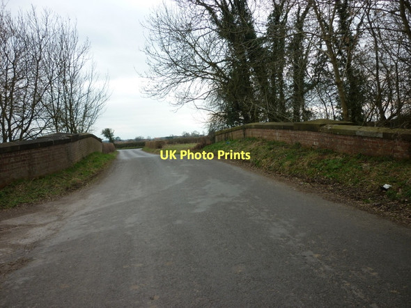 Photo 6"x4" A bridge over a disused railway line, south of Upper Helmsley Upper Helmsley c2011