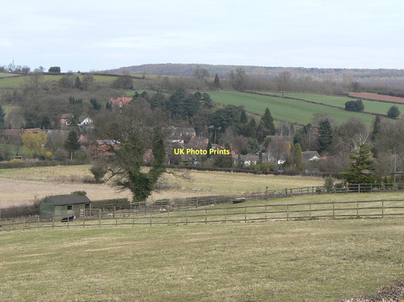 Photo 6"x4" View from Bank Hill Woodborough\/SK6347 c2011
