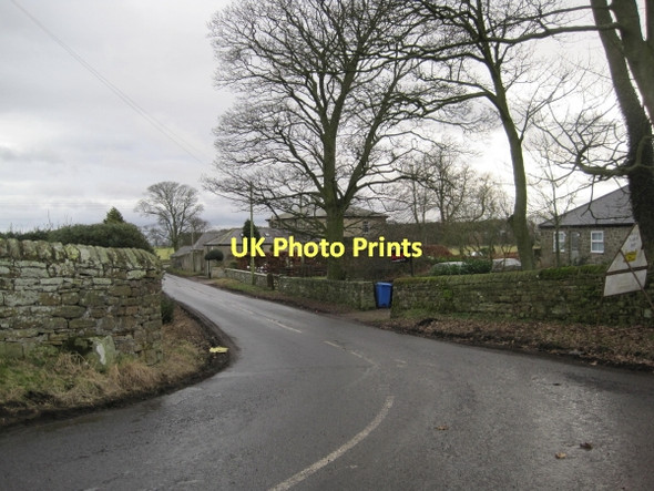 Photo 6"x4" Road through Black Heddon Black Heddon\/NZ0776 c2011