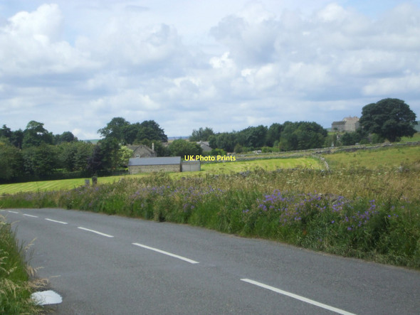 Photo 6"x4" Road approaching Foolow, Derbyshire Foolow c2009