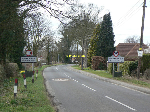 Photo 6"x4" Entrance to Woodborough Woodborough\/SK6347 c2011