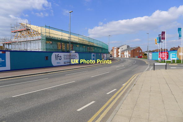 Photo 6"x4" Princes Way Development, Bletchley Water Eaton\/SP8732 c2011