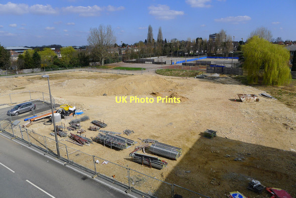 Photo 6"x4" Site of recently demolished Leisure Centre, Bletchley Water Eaton\/SP8732 c2011