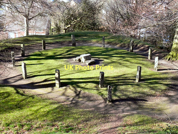 Photo 6"x4" Gorsedd Circle, Bailey Hill Mold\/Yr Wyddgrug c2011