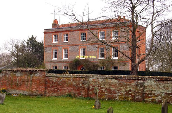 Photo 6"x4" Brightwell Manor behind the church Brightwell-cum-Sotwell c2011