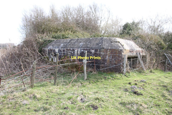 Photo 6"x4" Fence along the front Ufton Green c2011