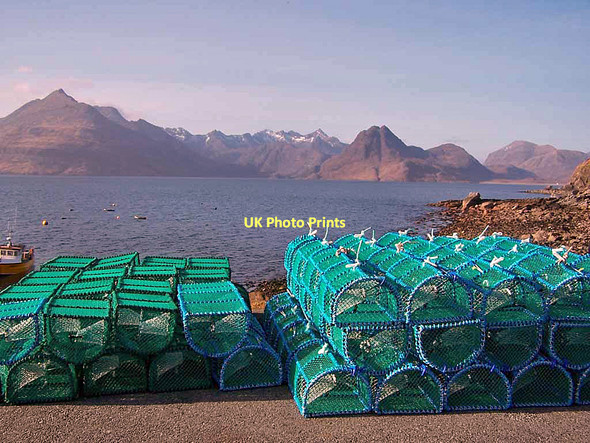 Photo 6"x4" Creels at Elgol Elgol c2011