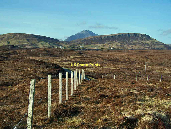 Photo 6"x4" Fence above Glasnakille Glasnakille c2011