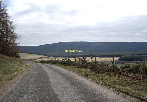 Photo 6"x4" View towards Durris Mast Bridge of Feugh c2011