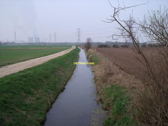Photo 6"x4" Field drain near Barmby on the Marsh Barmby on the Marsh c2011