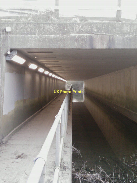 Photo 6"x4" Foot tunnel underneath M25 South Mimms Potters Bar c2011