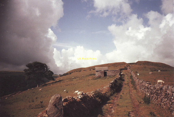 Photo 6"x4" Public bridleway at Countisbury Countisbury c2011